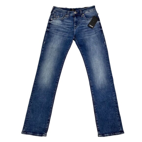 True Religion Jean Mens Size 30 and 32 Dark Wash Straight Ricky Relaxed Denim